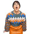 © Krakenimages.com - Young hispanic woman wearing casual clothes scared and amazed with open mouth for surprise, disbelief face