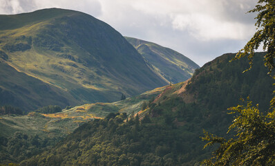 Wall Mural - landscape in the mountains in penrith the lake district 