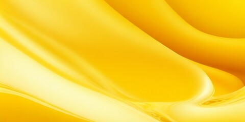 yellow silk, satin background suitable for wallpaper and cover. abstract background luxury cloth or liquid wave. Illustration. Generative AI.