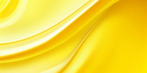yellow silk, satin background suitable for wallpaper and cover. abstract background luxury cloth or liquid wave. Illustration. Generative AI.