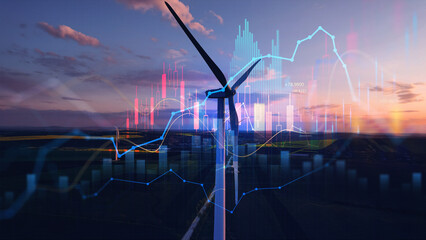 increase in electricity prices on the world market. green energy in full development.