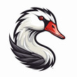 Esport vector logo goose, goose icon, goose head, vector, sticker