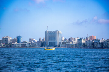 Wall Mural - Panorama view of Alexandria, Egypt 2-Jul-2023