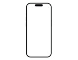 Fototapeta Las - A a phone in a transparent background in vector format