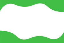 Digital Png Illustration Of Green Frame With Copy Space On Transparent Background