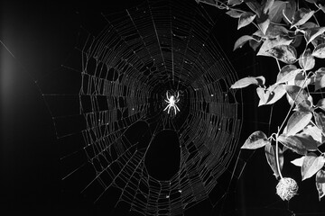 Wall Mural - spider web