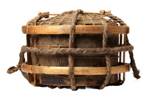 Crab Trap. Isolated Object, Transparent Background