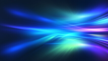 Wall Mural - high speed technology concept, light abstract background