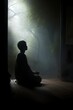 © Aleksej - Person meditating in lotus position
