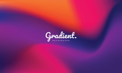 colorful fluid gradient mesh background template copy space. dynamic colour gradation poster or bann