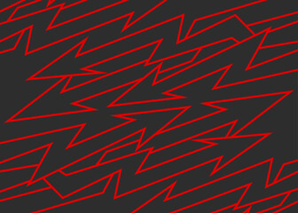 Poster - Abstract background with seamless arrow pattern. Arrow line pattern