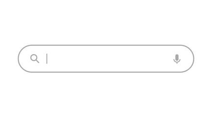 Aufkleber - Search Bar with suggestions for UI UX design and web site. Search Address and navigation bar icon. Collection of search form templates for websites. Search engine web browser window template.