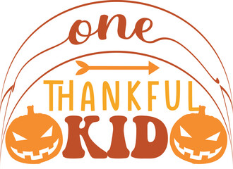 Wall Mural - one thankful kid