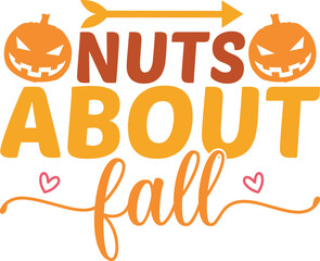 Wall Mural - nuts about fall