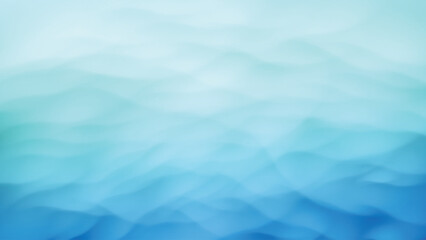 Poster - an abstract water wave blue color backdrop