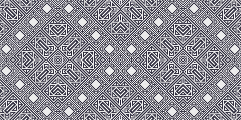 flat ornament line pattern design