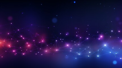 Lines data links with dark background, illustration for product presentation and template design.