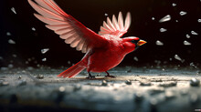 Scarlet Ibis Bird HD 8K Wallpaper Stock Photographic Image