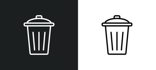 Poster - eliminar icon isolated in white and black colors. eliminar outline vector icon from user interface collection. collection for web, mobile apps and ui.