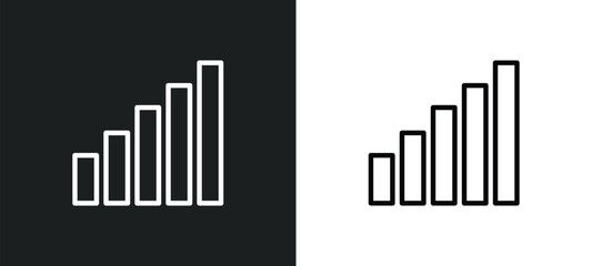 Poster - level icon isolated in white and black colors. level outline vector icon from user interface collection for web, mobile apps and ui.