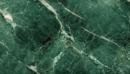 Wall Mural - abstract dark green marble surface texture background