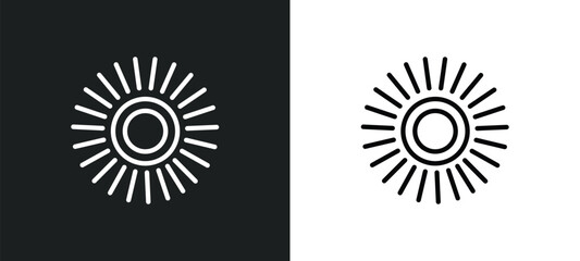 Poster - loading indicator icon isolated in white and black colors. loading indicator outline vector icon from user interface collection for web, mobile apps and ui.