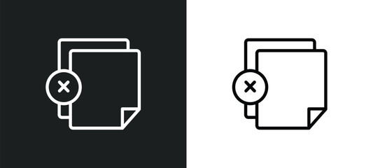Poster - add new document icon isolated in white and black colors. add new document outline vector icon from user interface collection for web, mobile apps and ui.