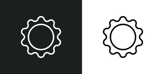 Poster - icon isolated in white and black colors. outline vector icon from tools and utensils collection for web, mobile apps and