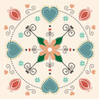 © Aoiiz - ceramic tile pattern, colorful seamless floral background, vintage decorative wallpaper, Portugal ornament, Moroccan mosaic, pottery folk print, Spanish tableware, vintage tiles design, vector