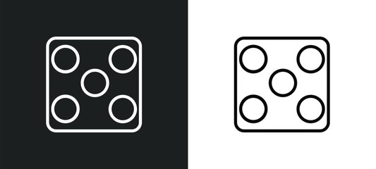 Poster - game board icon isolated in white and black colors. game board outline vector icon from sports collection for web, mobile apps and ui.