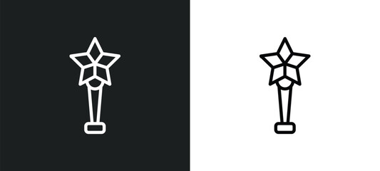 Poster - star prize icon isolated in white and black colors. star prize outline vector icon from other collection for web, mobile apps and ui.