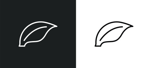 Poster - element icon isolated in white and black colors. element outline vector icon from nature collection for web, mobile apps and ui.