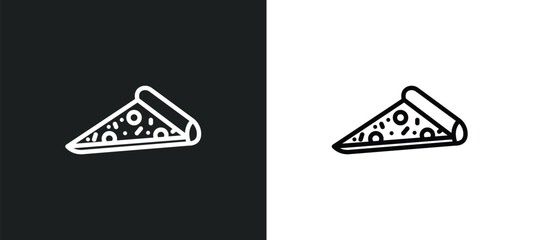 italian icon isolated in white and black colors. italian outline vector icon from food collection for web, mobile apps and ui.