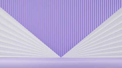 Poster - Purple 3d scene space, luxury violet wall abstract background. minimal stage presentation