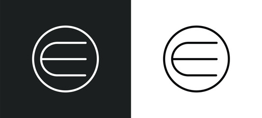 Poster - is an element of icon isolated in white and black colors. is an element of outline vector icon from education collection for web, mobile apps and ui.