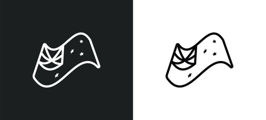 Poster - australian flag icon isolated in white and black colors. australian flag outline vector icon from culture collection for web, mobile apps and ui.