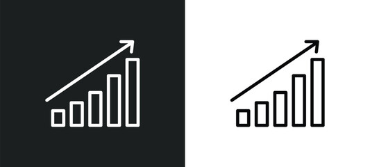Poster - stocks icon isolated in white and black colors. stocks outline vector icon from cryptocurrency collection for web, mobile apps and ui.