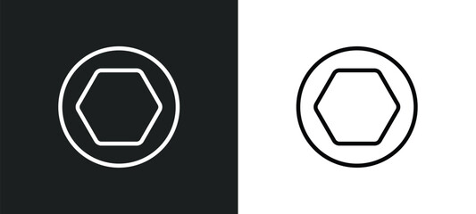 Poster - node icon isolated in white and black colors. node outline vector icon from cryptocurrency collection for web, mobile apps and ui.