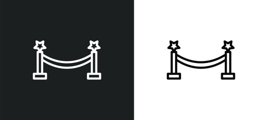 Poster - cinema borders icon isolated in white and black colors. cinema borders outline vector icon from cine