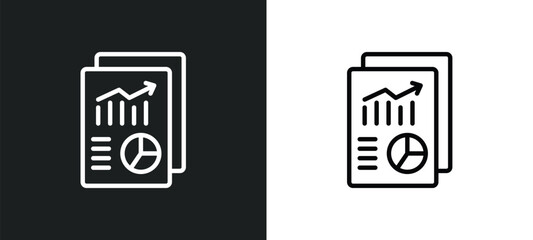 Poster - print document icon isolated in white and black colors. print document outline vector icon from business and finance collection for web, mobile apps and ui.