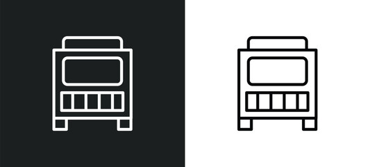 Poster - composter icon isolated in white and black colors. composter outline vector icon from agriculture fa