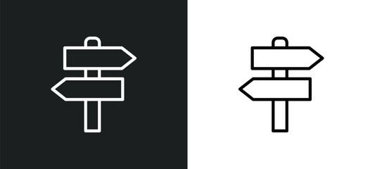 Poster - icon isolated in white and black colors. outline vector icon from outdoor activities collection for web, mobile apps and