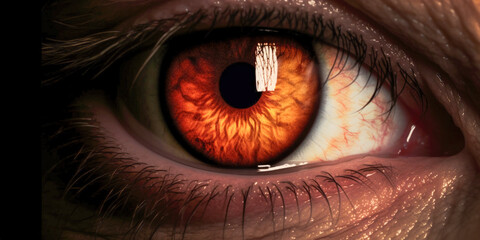 Poster - Eye of a woman - Generative AI
