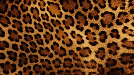 Wall Mural - leopard fur texture