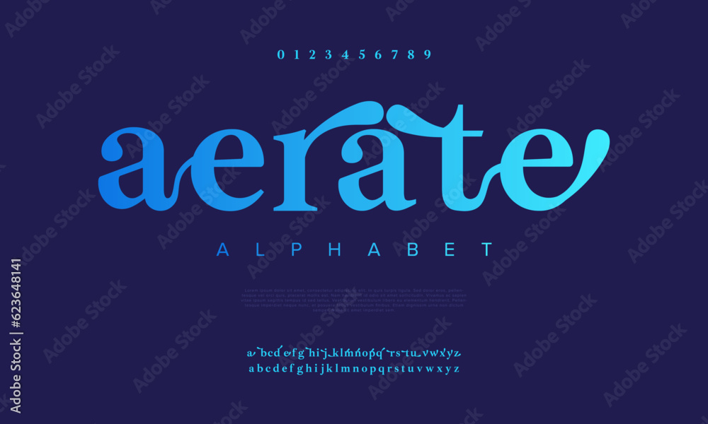 Aerate creative vintage alphabet font. Digital abstract moslem ...