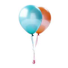 balloon isolated on transparent background cutout