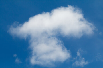Wall Mural - blue sky with clouds.