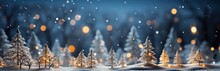 Christmas Or New Year Background. Christmas And New Year Holidays Concept. Generative AI