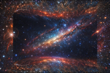 Wall Mural - colorful space galaxy cloud nebula. stary night cosmos. universe science astronomy. supernova backgr