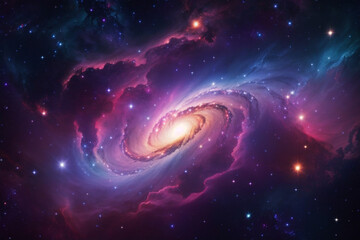 Wall Mural - colorful space galaxy cloud nebula. stary night cosmos. universe science astronomy. supernova backgr